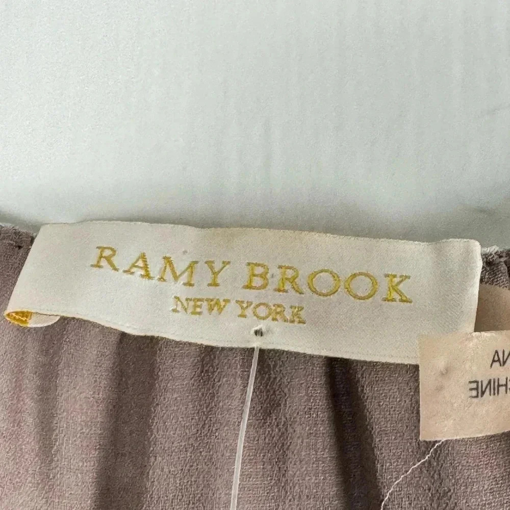 Ramy Brook Snake Print Wrap Drawstring Waist Band… - image 5